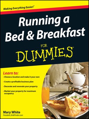 cover image of Running a Bed & Breakfast For Dummies&#174;